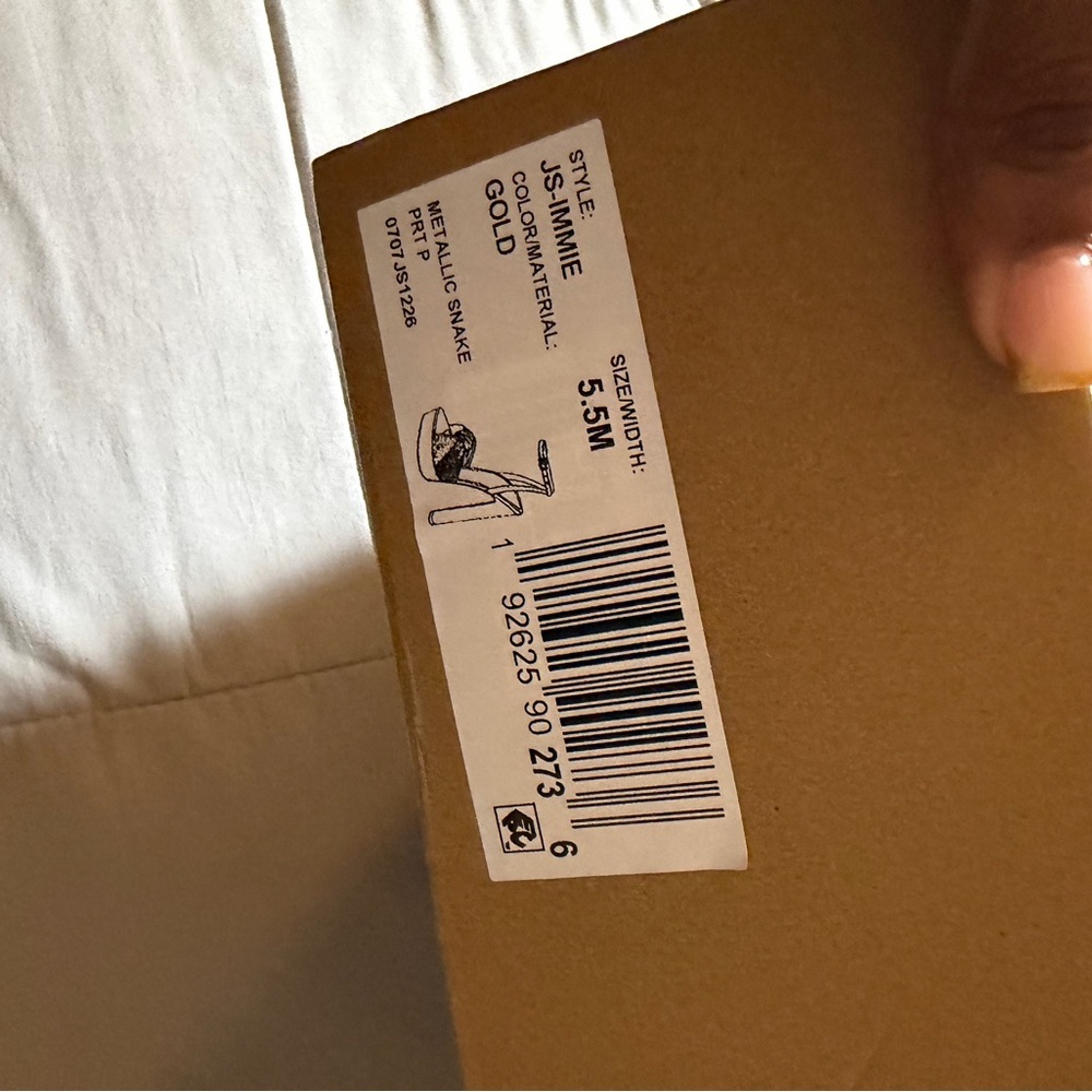 Jessica Simpson - IMMIE platform heeled sandals | Size 5.5 - Picture 3 of 6